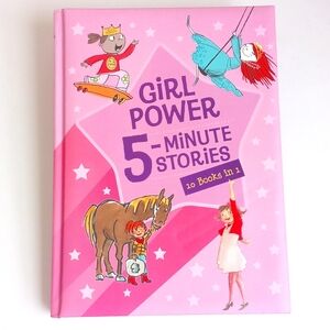 Girl Power 5-Minute Stories 10 Books in 1 Harback Book Inspiration Reading Book